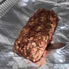 A picture of High-protein chocolate brioche bar, no protein powder.