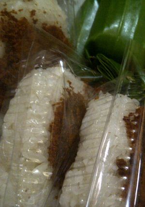 Foto resep Lemper abon parutan kelapa