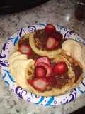Chocolate 🍓 waffles