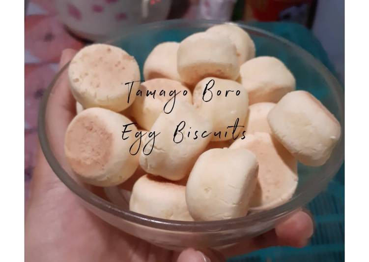 BIKIN NGILER! Ternyata Ini Cara Membuat 14. Egg Biscuits/ Tamago Boro