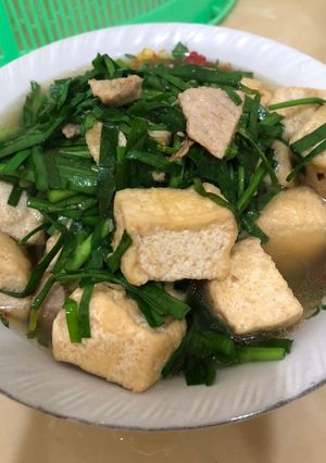 Foto resep Tahu Cah Kucai [Non Halal]