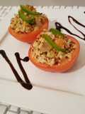 Tomates rellenos de quinoa