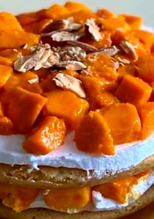 A picture of Mango Cake.