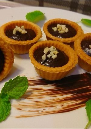 A picture of Dark Chocolate Tart.