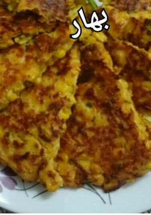 عکسی از دستور کوکو ذرت
