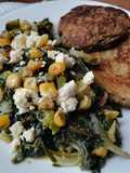 Salteado🫓 de espinaca, brócoli y maiz tierno🥬🌰🥦🌽