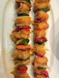 Brochetas de Solomillos de Pollo