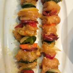 Una foto de Brochetas de Solomillos de Pollo