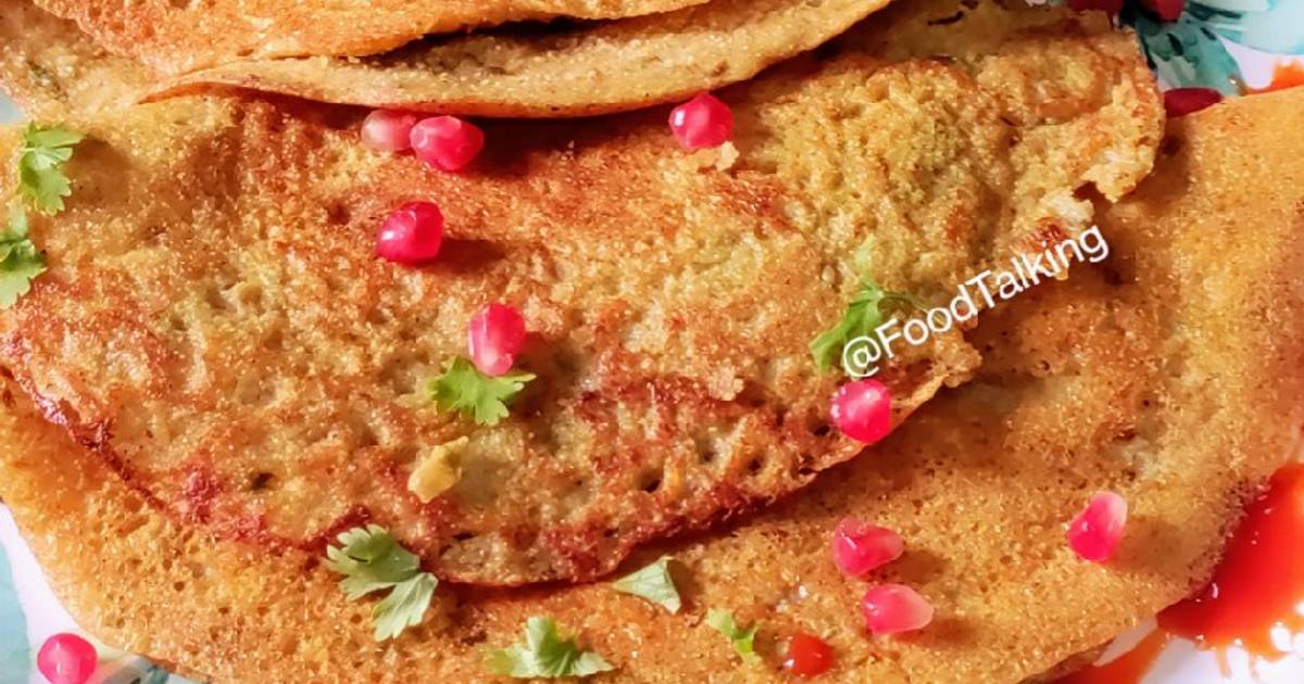 Kodo Millet Flour Dosa Recipe by Dr.Madhumita Mishra Cookpad