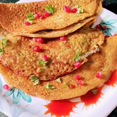 Kodo Millet Flour Dosa A picture of Kodo Millet Flour Dosa.