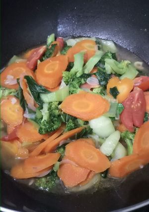 Foto resep Tumis Sayuran Saus Tiram