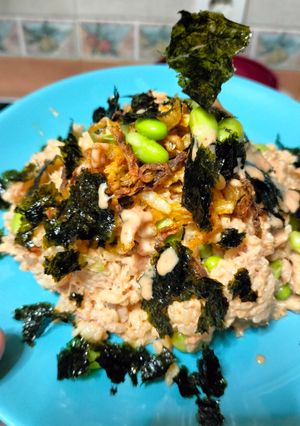 Una foto de Ensalada de Arroz Asiática