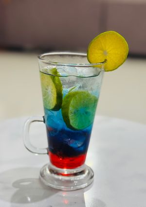 Foto resep Red and Blue Ocean