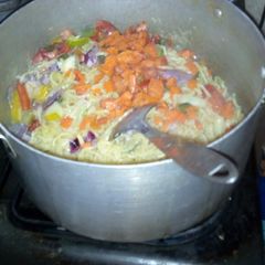 A picture of Carrot noodles.