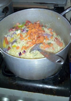 A picture of Carrot noodles.
