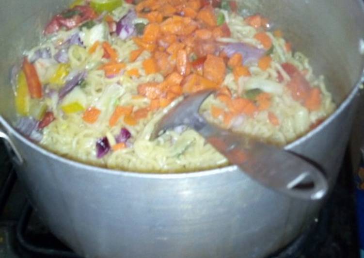 Step-by-Step Guide to Cook Speedy Carrot noodles