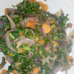 A picture of Vegetable sauce.