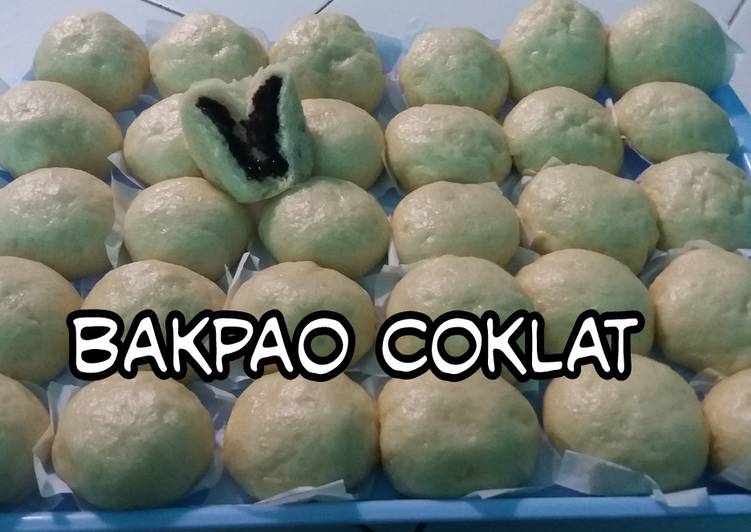 Cara Membuat Bakpao coklat lembut sederhana 😀😀 yang Menggugah Selera