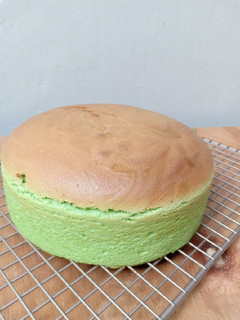 Foto resep Cake ogura pandan