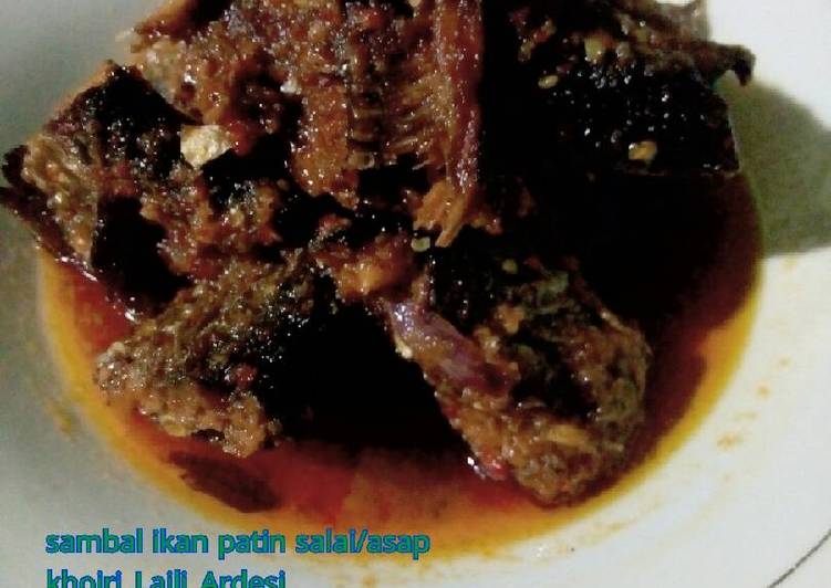 Cara membuat Sambal ikan salai /ikan asap 🌾 yang enak Untuk Jualan