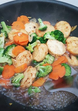 Foto resep Angsio Tahu Brokoli Wortel