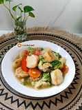 Sayur tumis tauhu lembut