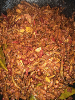 Foto resep Sambel goreng teri kacang tempe