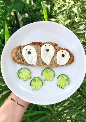 عکسی از دستور صبحانه هالووین