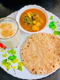 Rasawala Suva Bhaji -Bateta Curry |Dill leaves & Potato Curry