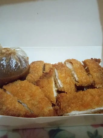 Cara Mudah Membikin Resep Chicken katsu wiht sauce teriyaki yang Sempurna Anti Ribet, Lezat