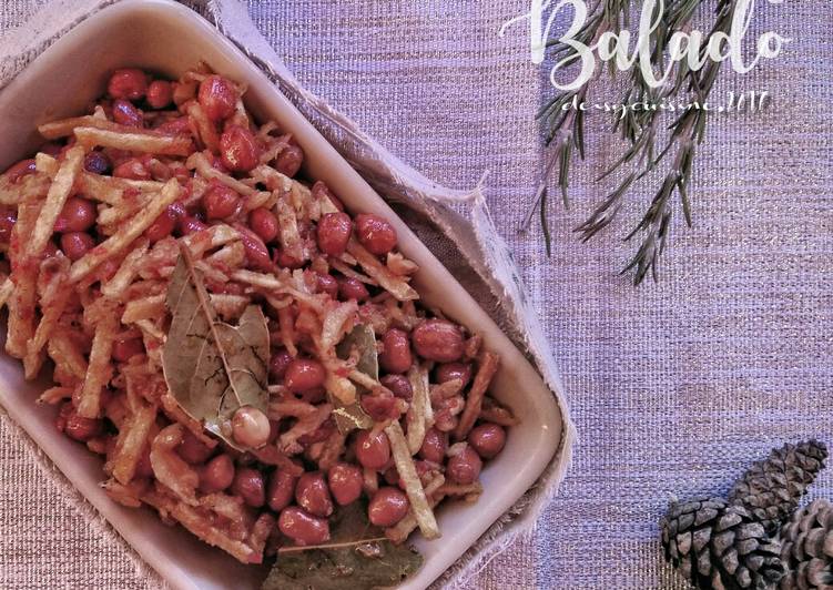 Resep: Teri Kacang Balado yang Renyah