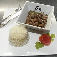 A picture of 🥗🥓 Pepper Steak 🥓🥗.