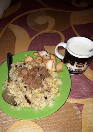 Foto resep Nasi goreng daging