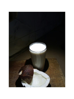 A picture of Coconut milk drink.