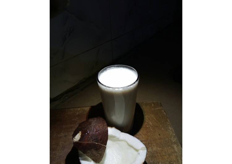 Easiest Way to Make Super Quick Homemade Coconut milk drink