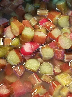 A picture of Rhubarb Sauce.
