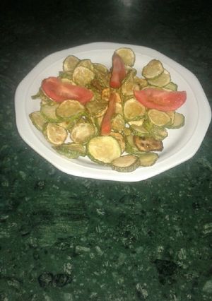 صورة لوصفة قرعة مقلية