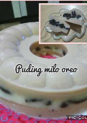 Foto resep Puding Milo Oreo