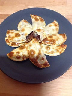 Una foto de Empanadillas de nutella y plátano