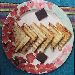 A picture of Nutella Toasties.