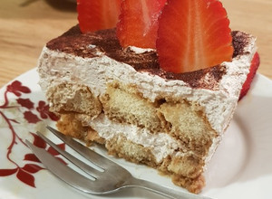 Hình của món Bánh Tiramisu Đơn Giản.