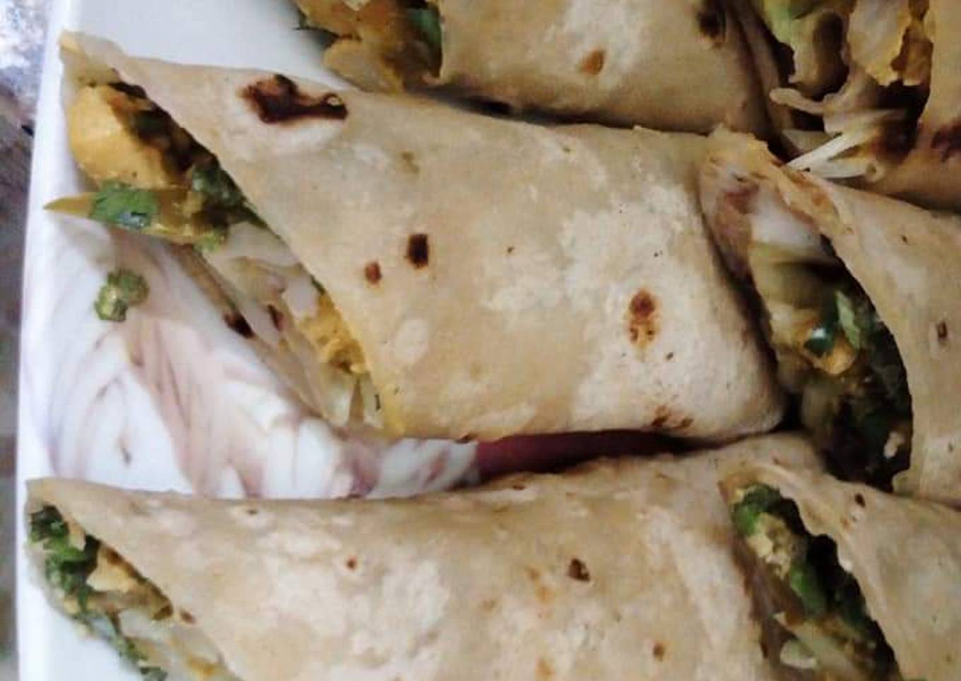 Chicken wraps