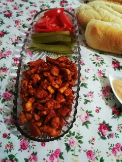 عکسی از دستور سوسیس بندری
