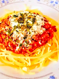 Una foto de Pasta a la Boloñesa
