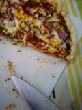 Pizza esponjosa, no tradicional