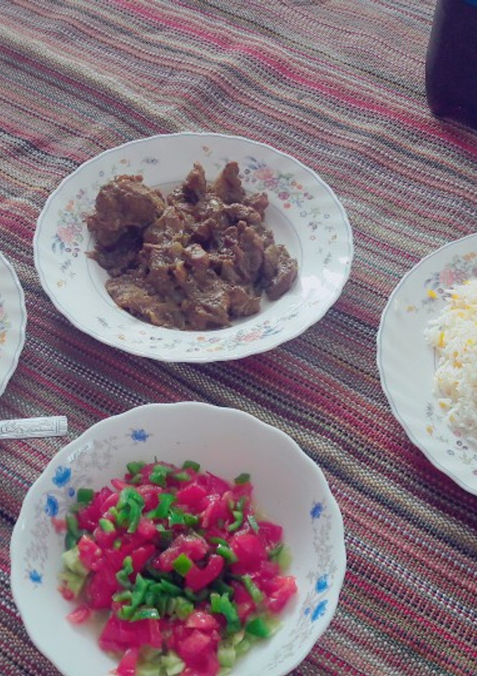 عکسی از دستور ماهیچه به سبک پسران کریم
