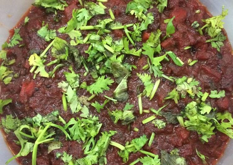 Recipe of Perfect Carrot and beetroot Sabji