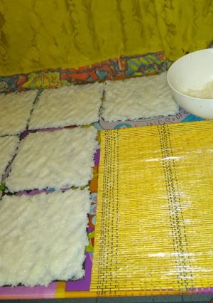 Una foto de Arroz para sushi