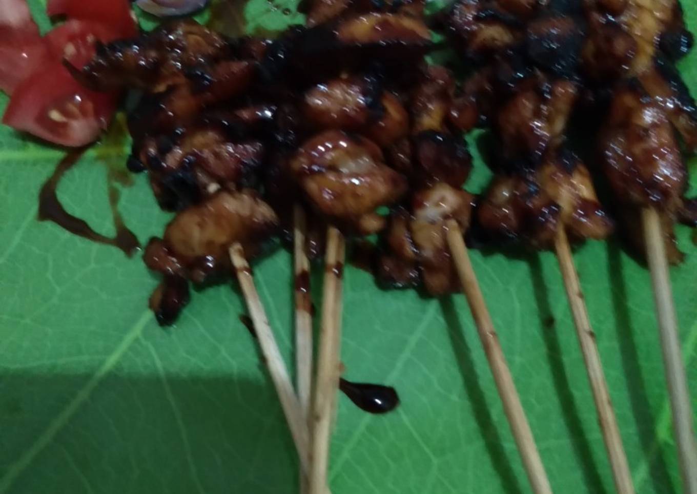 Sate ayam bumbu kecap