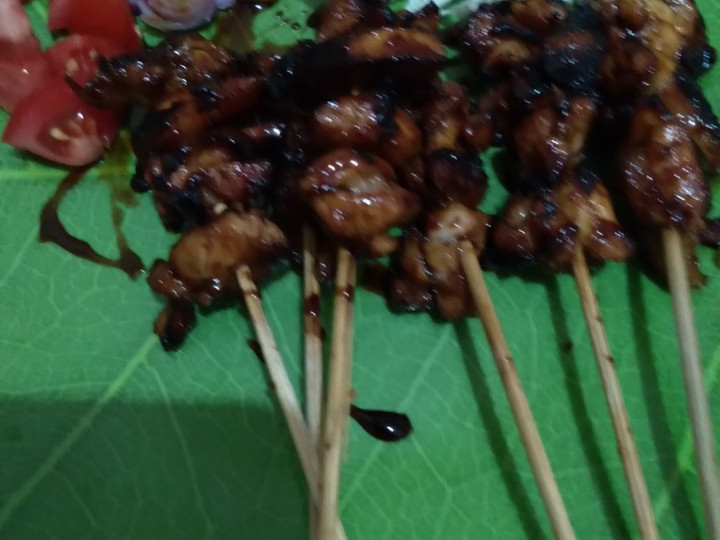 Resep Sate ayam bumbu kecap yang Enak Banget